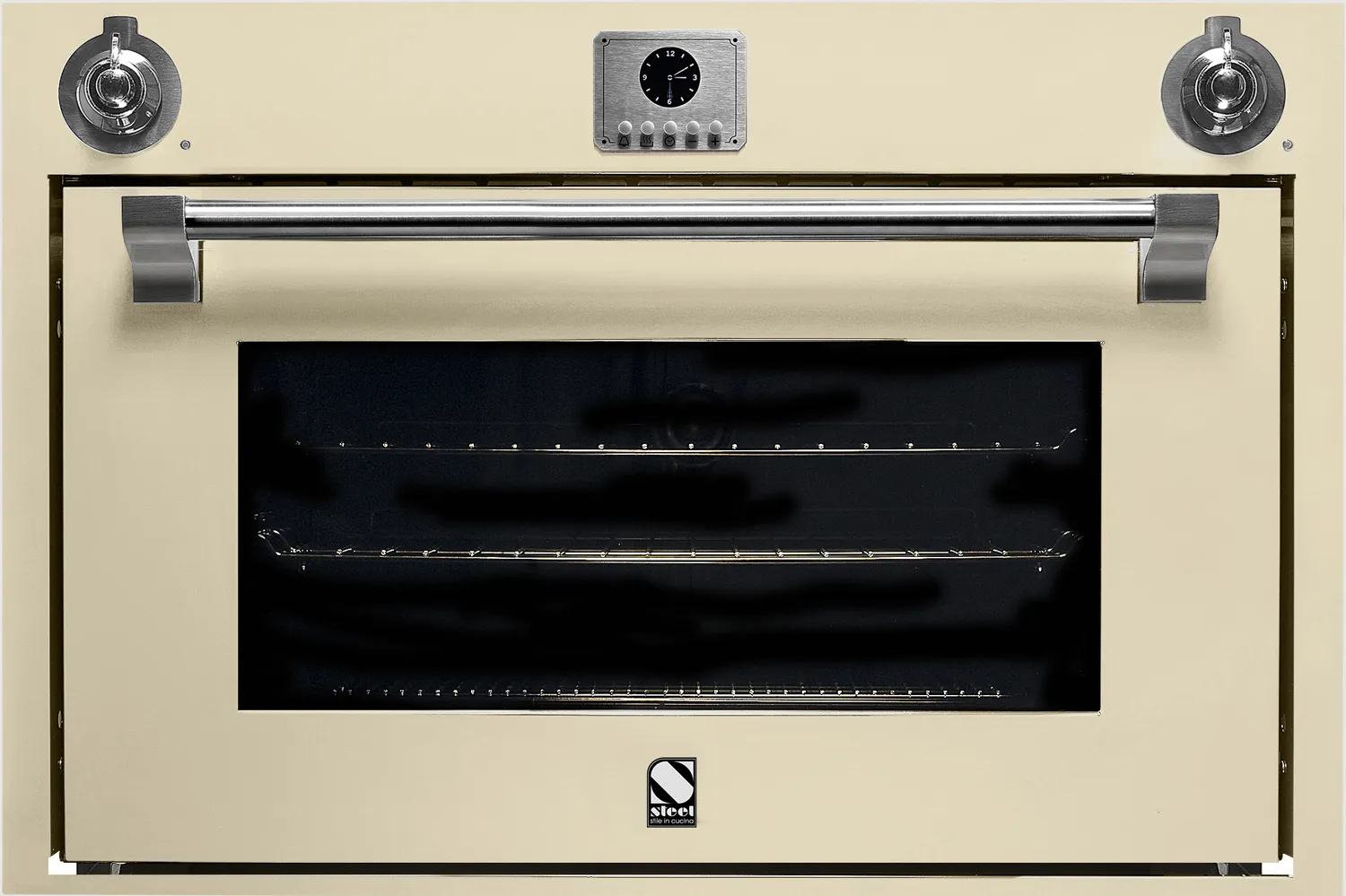 Steel תנור בנוי 90X60 ס''מ בגימור שמנת סדרת ASCOT תוצרת Steel דגם AF-E9 — תמונה 2